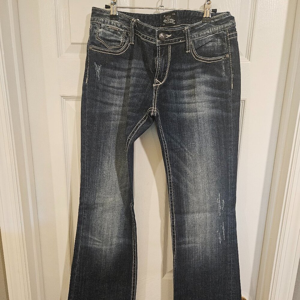 EXPRESS WOMEN'S JEANS SIZE 10L BOOTCUT